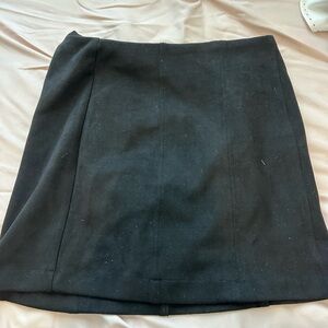 Black cloud ten mini pencil skirt